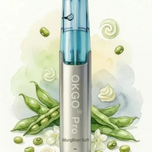 okgo 6500 puffs mungbean soft 3 pack.webp